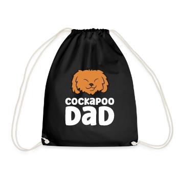 Kakadu Chien Papa Kakadu Papa - Sac de sport léger - noir - Devant