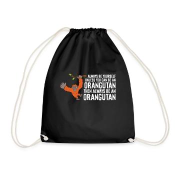 Soyez toujours vous-même, sauf si vous le pouvez - Sac de sport léger - noir - Devant