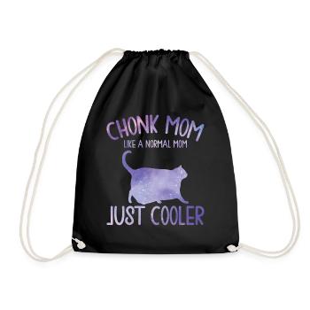 Chonk Meme Chat - Sac de sport léger - noir - Devant