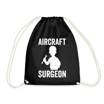 Chirurgien des fusées Ingénieur de fusée Cool Aerospace - Sac de sport léger - noir - Devant