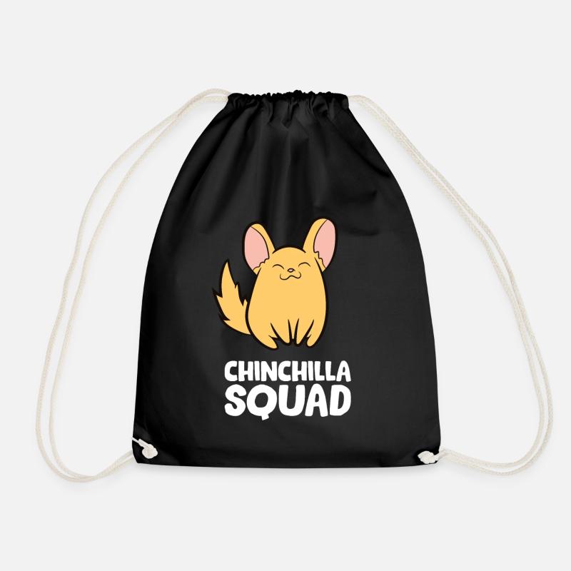 Chinchilla - Chinchilla Squad - Turnbeutel - Schwarz