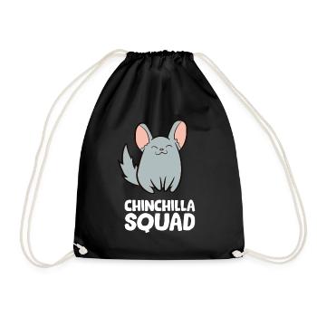 Chinchilla - Escouade de chinchilla - Sac de sport léger - noir - Devant