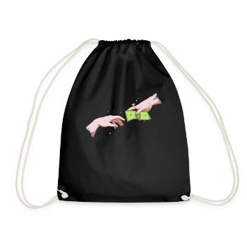 Nouvelle Monnaie Esthétique Merry Création par Adam - Sac de sport léger - noir - Devant