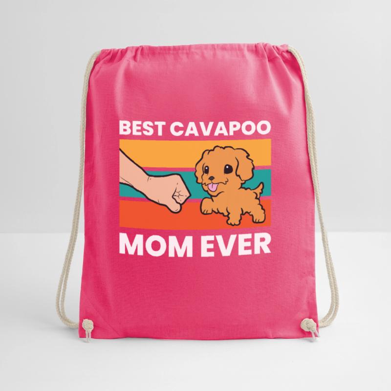 Cavapoo Hund Mama Cavoodle Beste Cavapoo Mama Turnbeutel