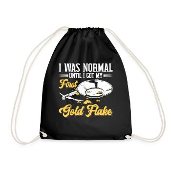 Funny Gold Panners Gold Seekers Gold Diggers Excavators - Drawstring Bag - black - Front
