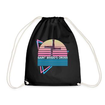 La Croix de Sainte Brigitte Rétro - Sac de sport léger - noir - Devant