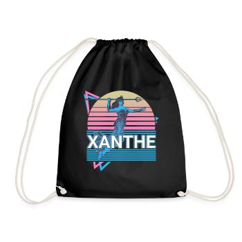 Déesse Xanthe Mythologie grecque antique - Sac de sport léger - noir - Devant