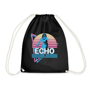 Echo Göttin Antike Griechisch Griechische Mytholog - Turnbeutel - Schwarz - Vorne