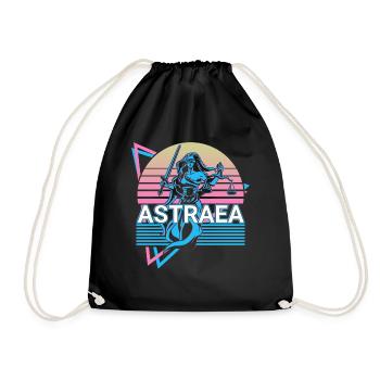 Déesse Astraea Mythe grec antique - Sac de sport léger - noir - Devant