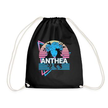 Anthea Göttin Antike Griechisch Griechische Mythol - Turnbeutel - Schwarz - Vorne