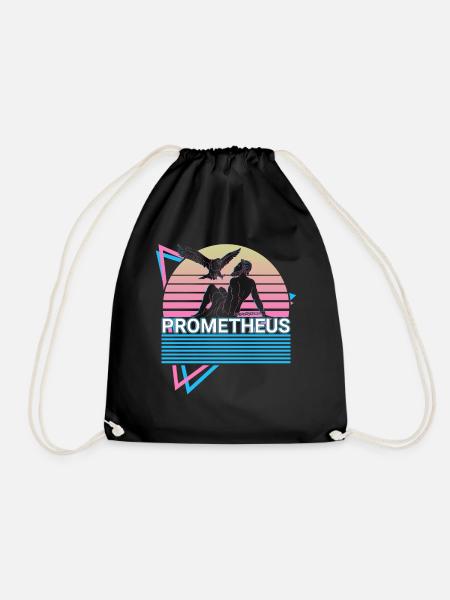 Prométhée Dieu grec Grec ancien Mon - Sac de sport léger - noir