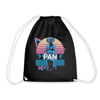 Pan Greek God Mythologie grecque antique - Sac de sport léger - noir - Devant