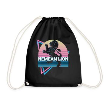 Lion de Némée créature mythique grec ancien - Sac de sport léger - noir - Devant