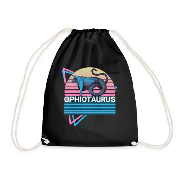 Ophiotaurus créature mythique Mythologie grecque antique - Sac de sport léger - noir - Devant