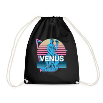 Venus God of Love and Beauty Ancient Roman - Drawstring Bag - black - Front