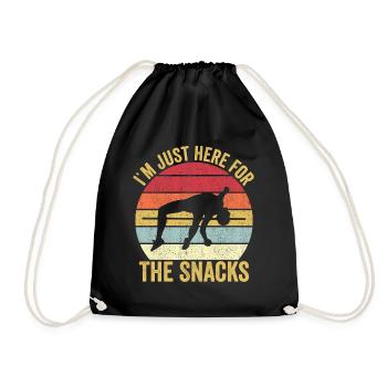 Fun Pole Vault Pole Vault - Drawstring Bag - black - Front