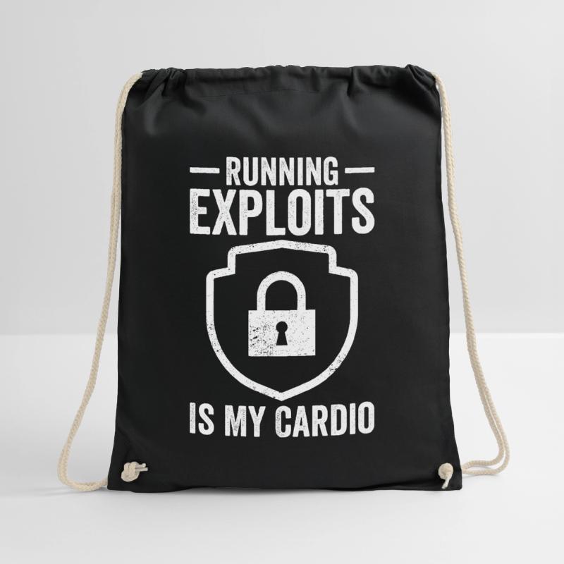Cybersecurity Computer Security Cybersecurity Drawstring Bag