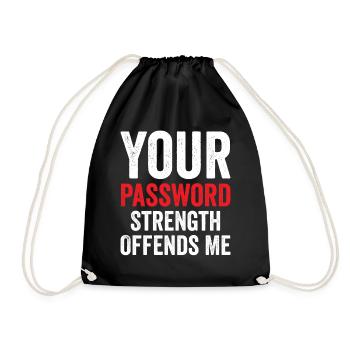 Cybersécurité Sécurité informatique Cybersécurité - Sac de sport léger - noir - Devant