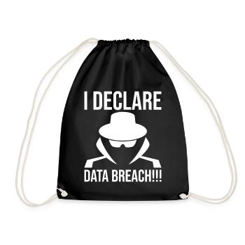 Cybersecurity Computer Security Cybersecurity - Drawstring Bag - black - Front