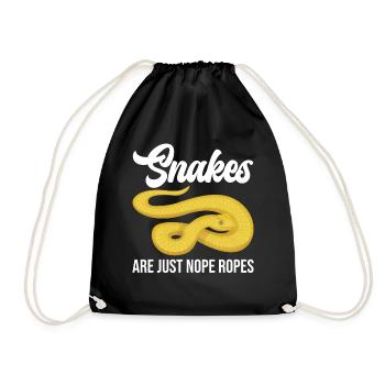Les drôles de serpents ne sont que des bibelots - Sac de sport léger - noir - Devant