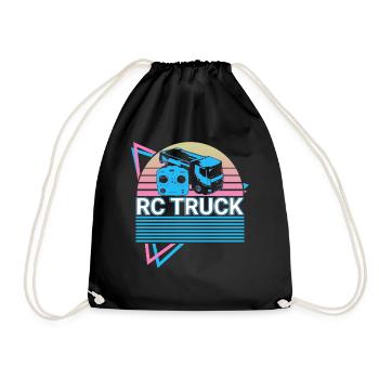 Camion Rc Rétro - Sac de sport léger - noir - Devant