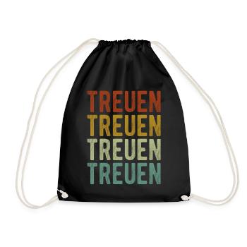 Loyal City Retro Vintage - Sac de sport léger - noir - Devant