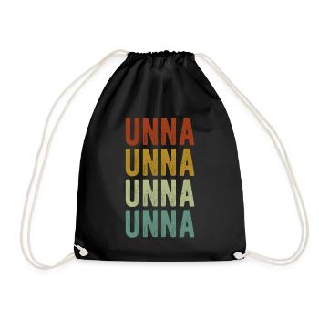 Unna City Rétro Vintage - Sac de sport léger - noir - Devant