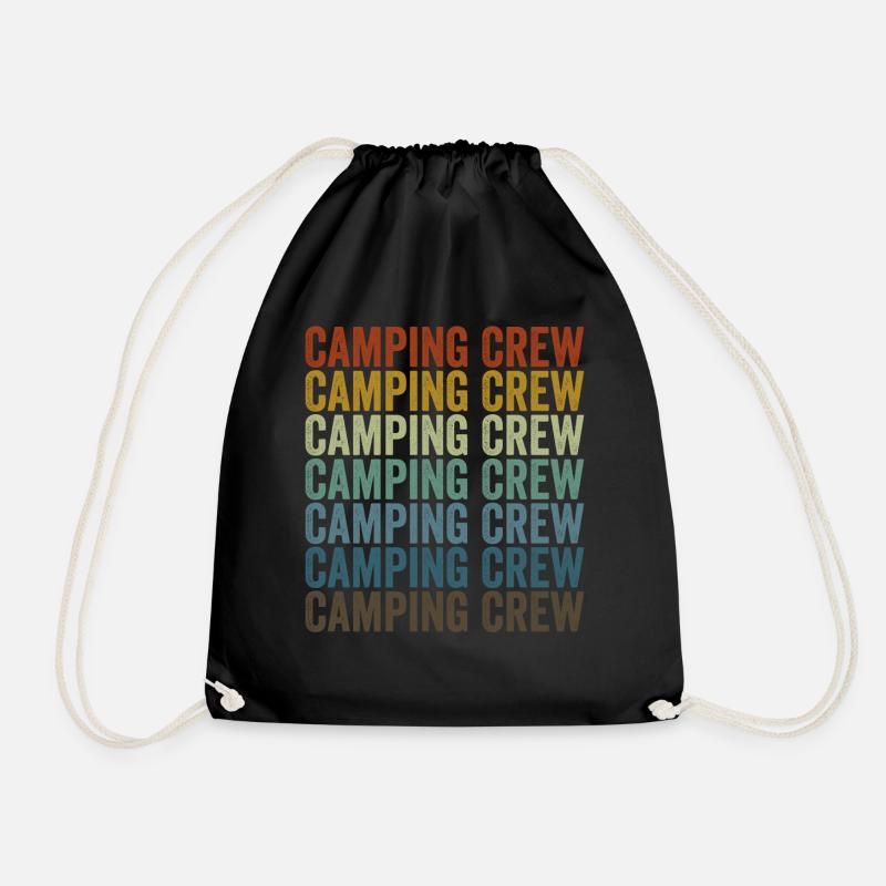Camping-Crew Camping-Crew Camping-Zusammenstellung - Turnbeutel - Schwarz