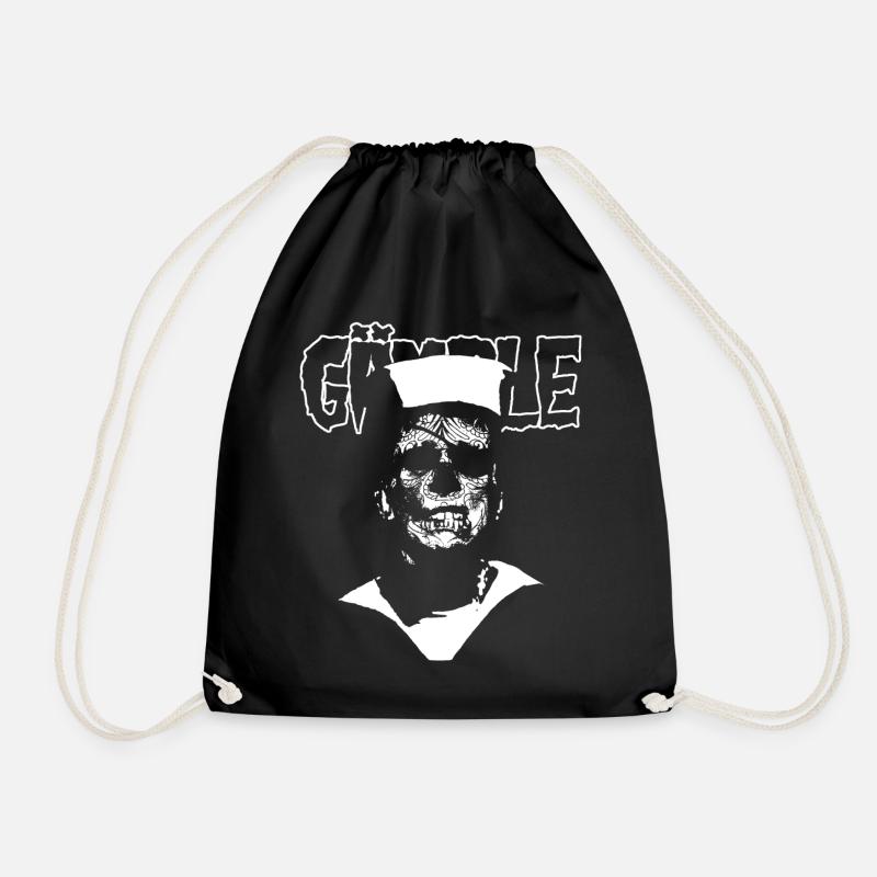 GAMBLE Sailor - Turnbeutel - Schwarz