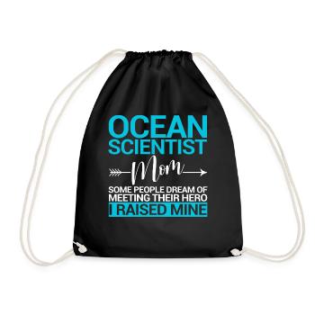 Drôle de biologiste marin Biologie marine - Sac de sport léger - noir - Devant