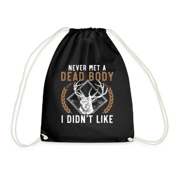 Soit vous aimez ma taxidermie, soit vous êtes - Sac de sport léger - noir - Devant