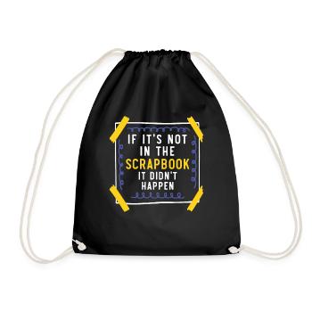 Si ce n’est pas dans l’album, ce n’est pas pas - Sac de sport léger - noir - Devant