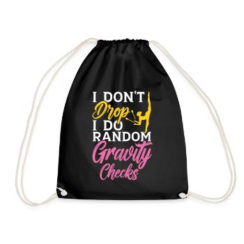 Bâton et Bling C’est une chose virevoltante Bâton - Sac de sport léger - noir - Devant