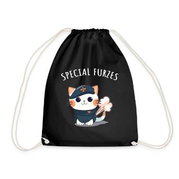 Uniforme militaire général Fart Cat spécial - Sac de sport léger - noir - Devant
