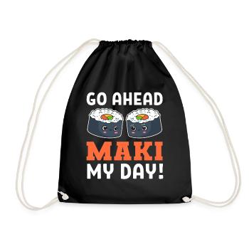 Maki - Pun Gourmet - Sac de sport léger - noir - Devant