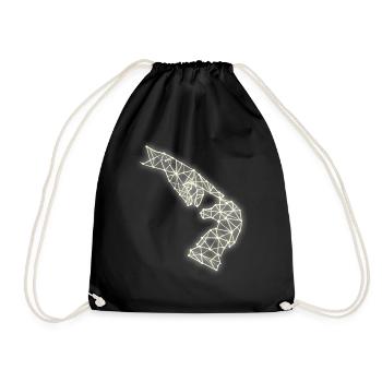 Art des échecs - Sac de sport léger - noir - Devant