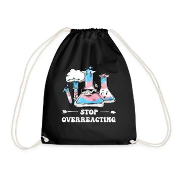 Enseignante en sciences transgenres - Sac de sport léger - noir - Devant