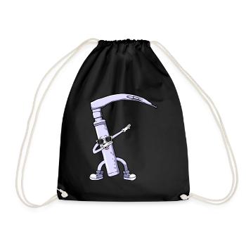 Anesthesiologist Anesthesiology Polka Dot - Drawstring Bag - black - Front
