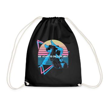 Jiu Jitsu BJJ Rétro - Sac de sport léger - noir - Devant