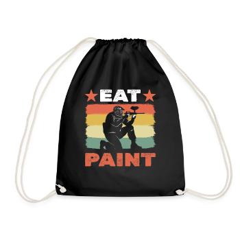 Joueur de paintball Paintball - Sac de sport léger - noir - Devant