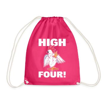 Éleveur de perroquets perroquets - Sac de sport léger - fuchsia - Devant