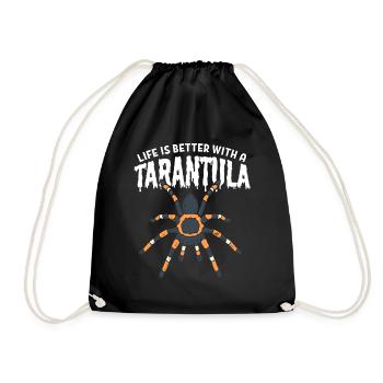 Tarantula Lovers Spider Lovers - Drawstring Bag - black - Front