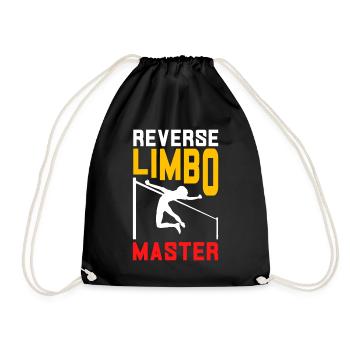 Saut à la perche Saut à la perche - Sac de sport léger - noir - Devant