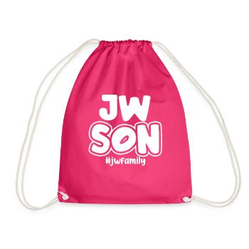 Die Zeugen Jehovas - Turnbeutel - Fuchsia - Vorne