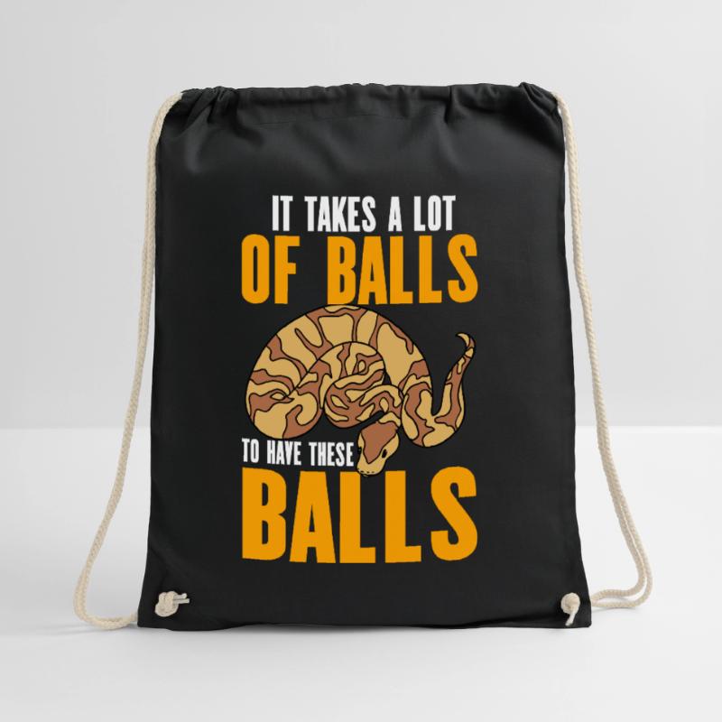 Kugelpython Schlange Turnbeutel