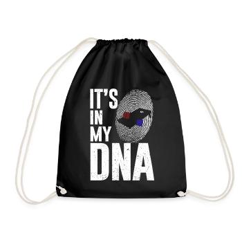 Drôle de trou de maïs Cornhole - Sac de sport léger - noir - Devant
