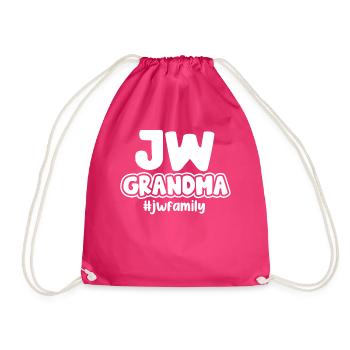 Die Zeugen Jehovas - Turnbeutel - Fuchsia - Vorne