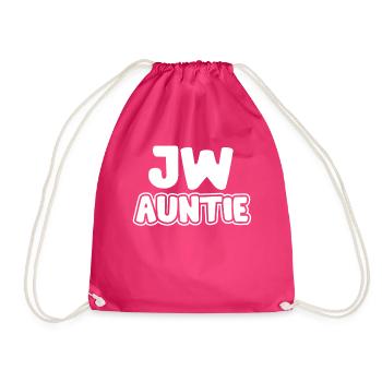 Die Zeugen Jehovas - Turnbeutel - Fuchsia - Vorne
