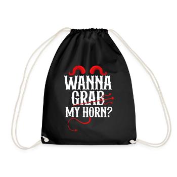 Drôle de satanisme Satan satanique - Sac de sport léger - noir - Devant