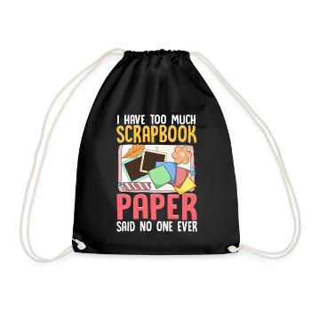 Scrapbooking Scrapbooker - Sac de sport léger - noir - Devant